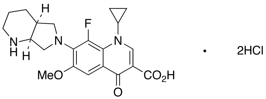 8-氟-6-甲氧基莫西沙星,1029364-77-9,结构式