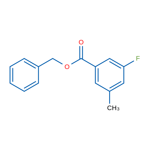 3-氟-5-甲基苯甲酸苄酯casno:2070896-26-1mdl:mfcd30537120分子式