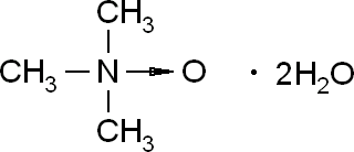 二水氧化三甲胺 ,62637-93-8,结构式