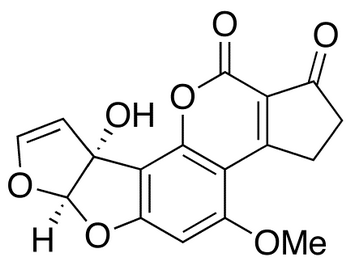 黄曲霉毒素m1,6795-23-9,结构式